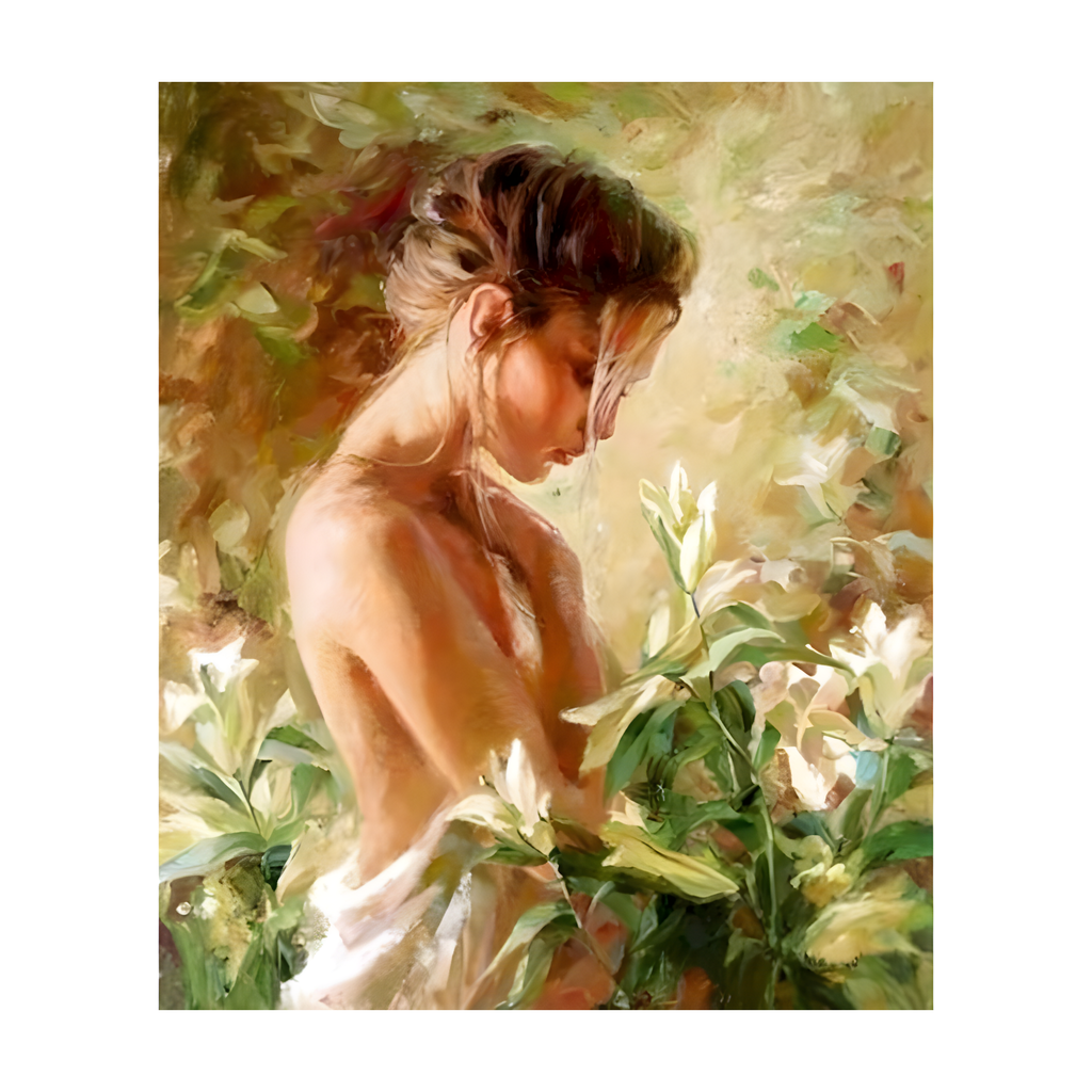 White Blossom Embrace Paint-by-Numbers Kit — gallery role 1: 01-professional-cover