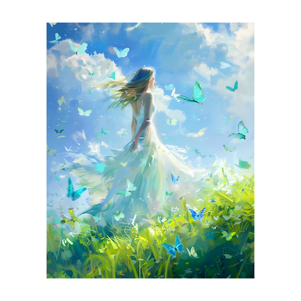 Butterfly Meadow Paint-by-Numbers Kit — gallery role 1: 01-professional-cover