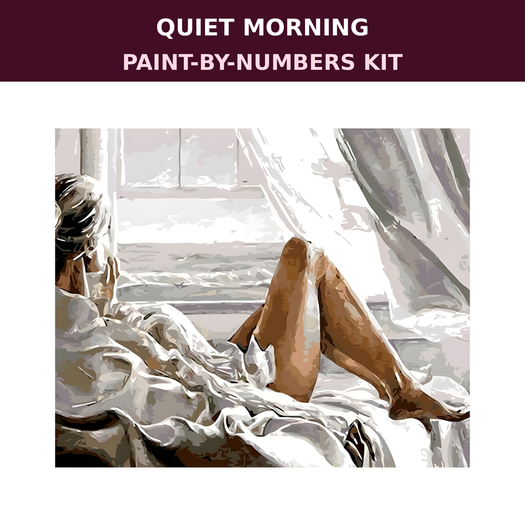 Quiet Morning Paint-by-Numbers Kit — gallery role 2: 02-ready-to-paint-hero