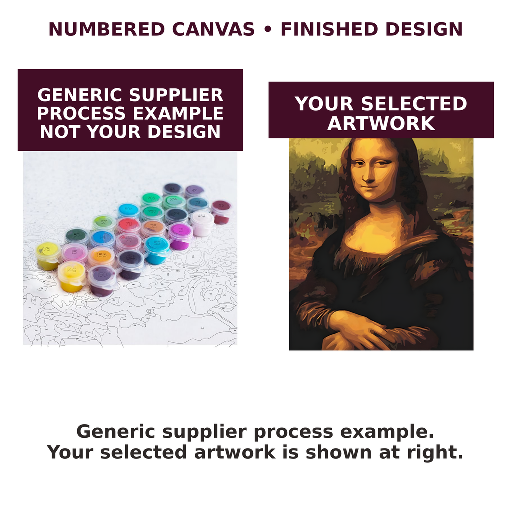 Mona Lisa Paint-by-Numbers Kit — gallery role 3: 03-numbered-to-finished