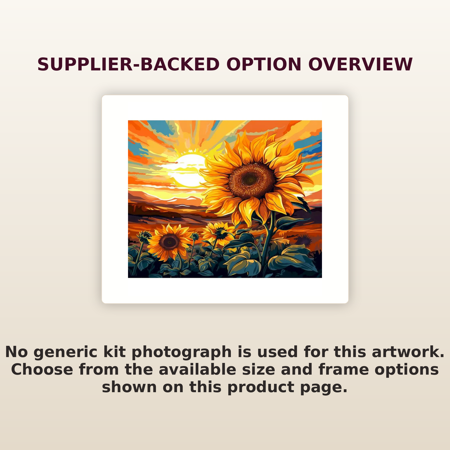 Green Garden Vista Paint-by-Numbers Kit
