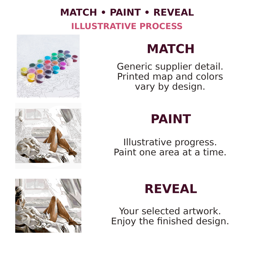 Quiet Morning Paint-by-Numbers Kit — gallery role 5: 05-match-paint-reveal