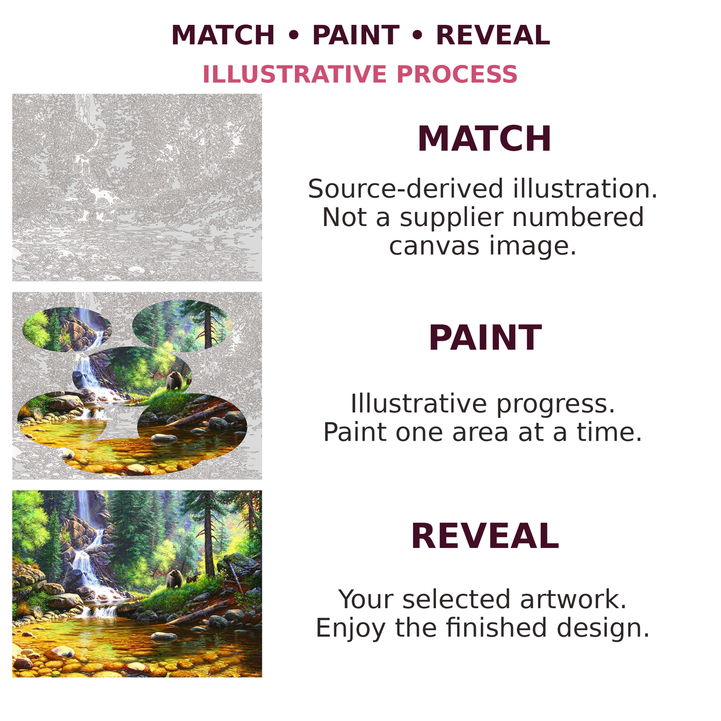 Match Paint Reveal process