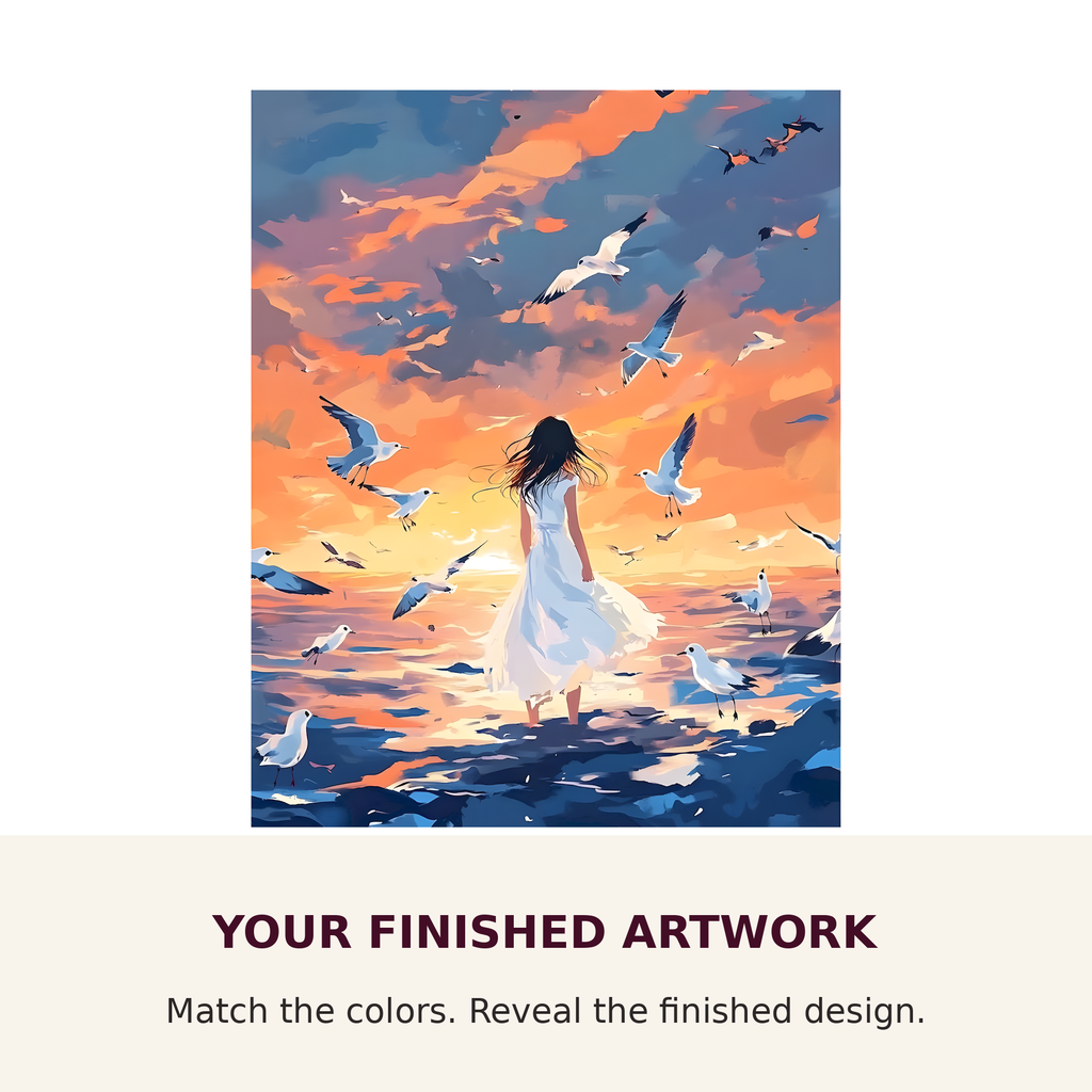 Sunset Shore Paint-by-Numbers Kit — gallery role 6: 06-next-masterpiece