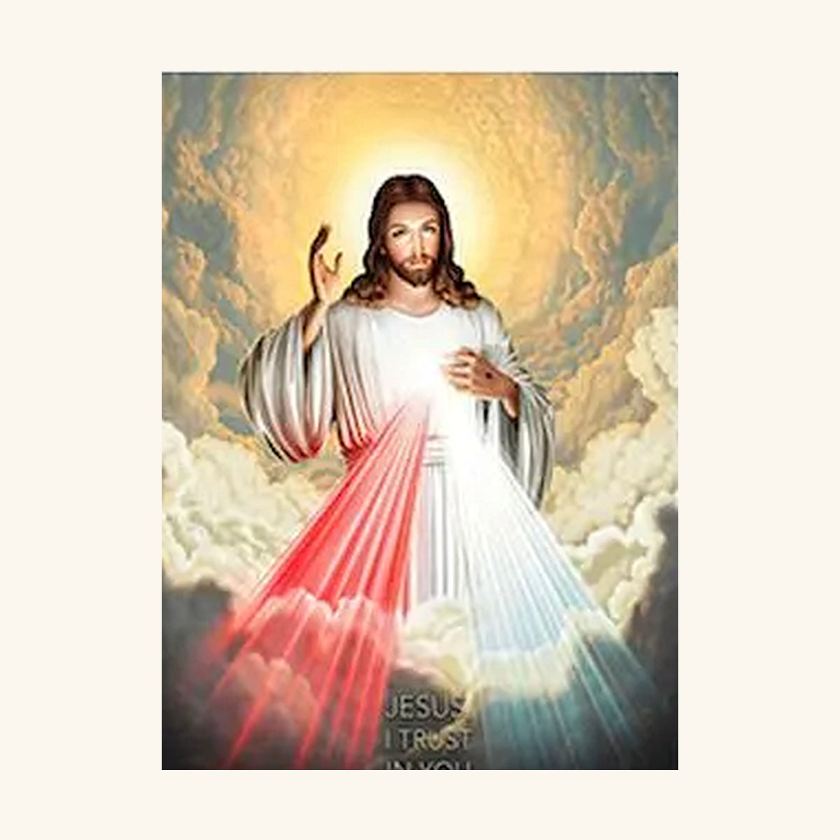 Divine Mercy Jesus Paint-by-Numbers Kit