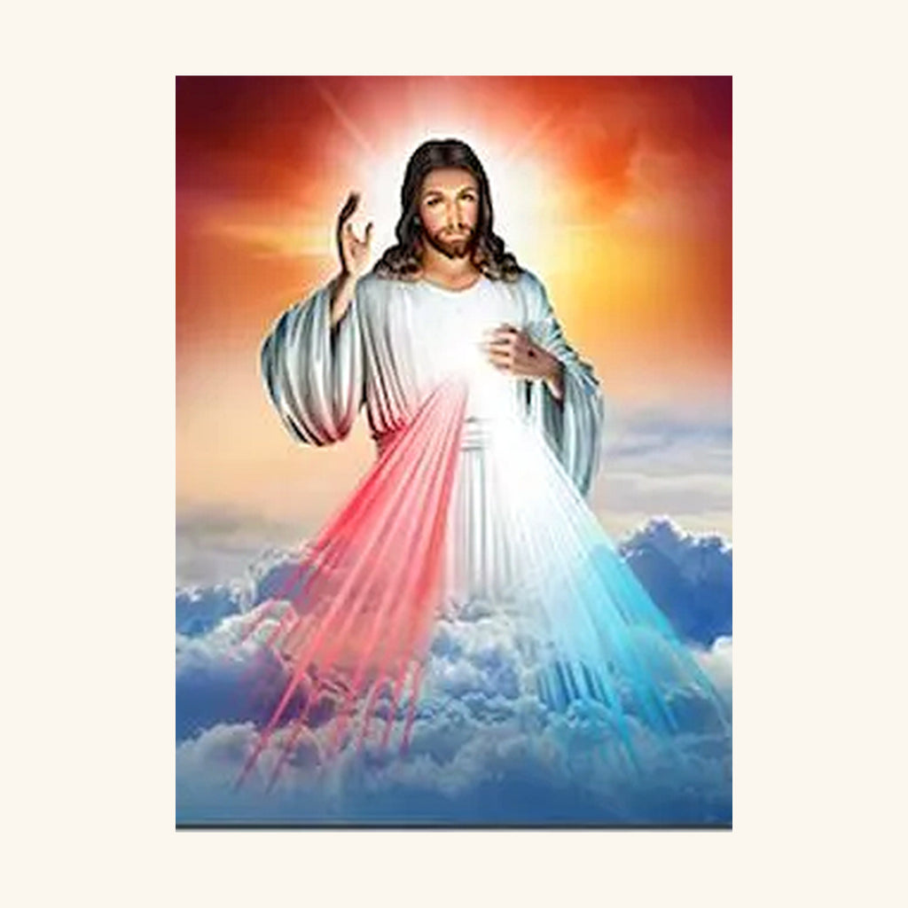 Divine Mercy Mountain Light Paint-by-Numbers Kit