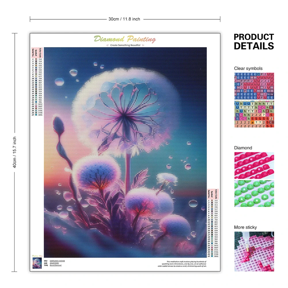 PhotoCustom Animal Diamond Painting Kits Butterfly Full Square Round DIY Diamond Mosaic Fantasy Home Decoration