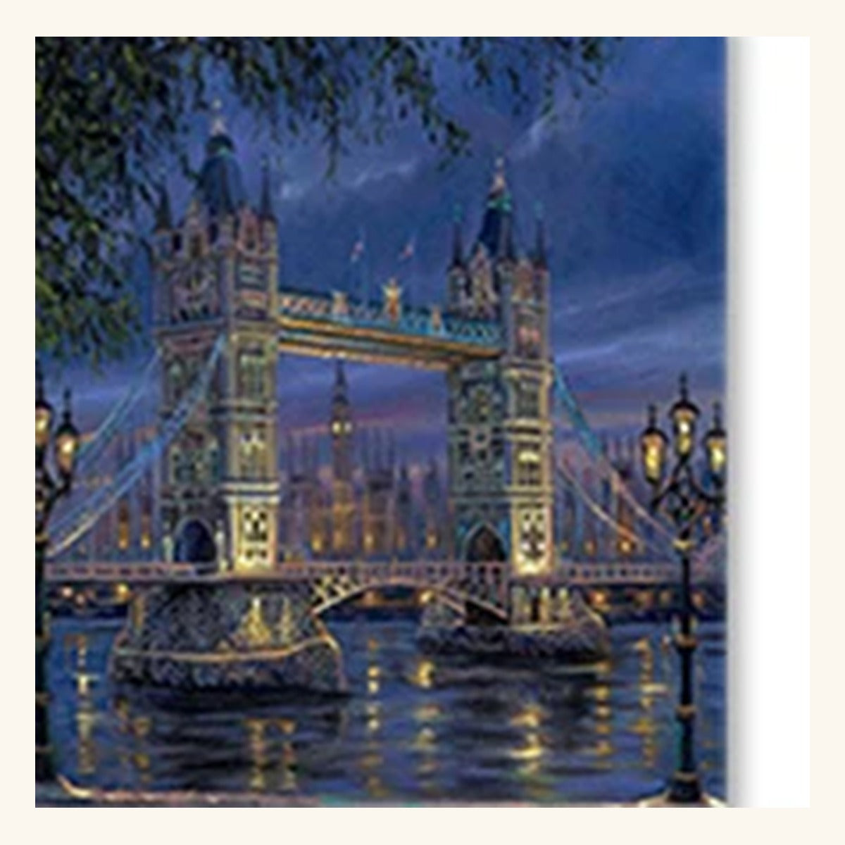Cityscape Paint-by-Numbers Kit – Design 04