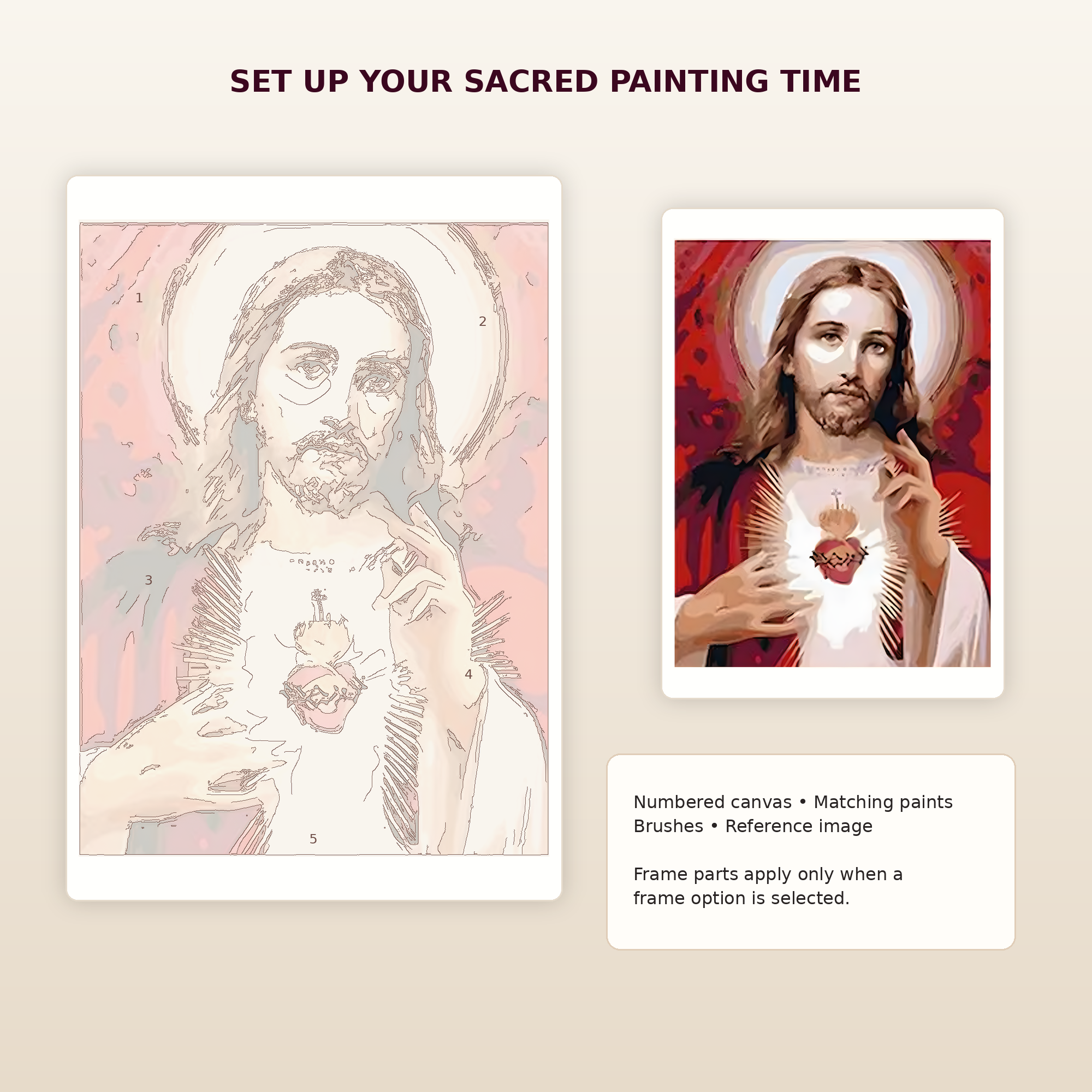 SimpleArt Sacred Heart of Jesus — gallery role 4: 04-kit-setup