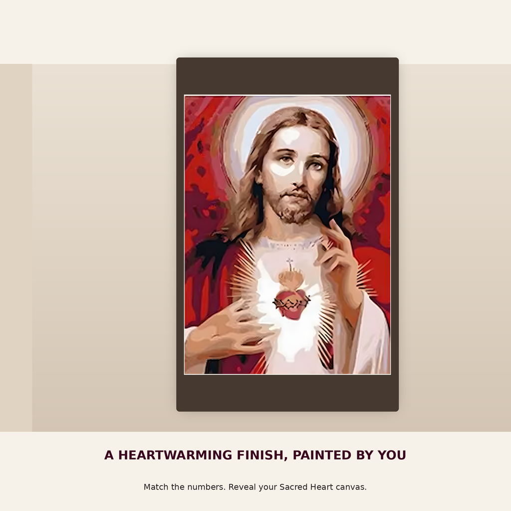 SimpleArt Sacred Heart of Jesus — gallery role 6: 06-next-masterpiece