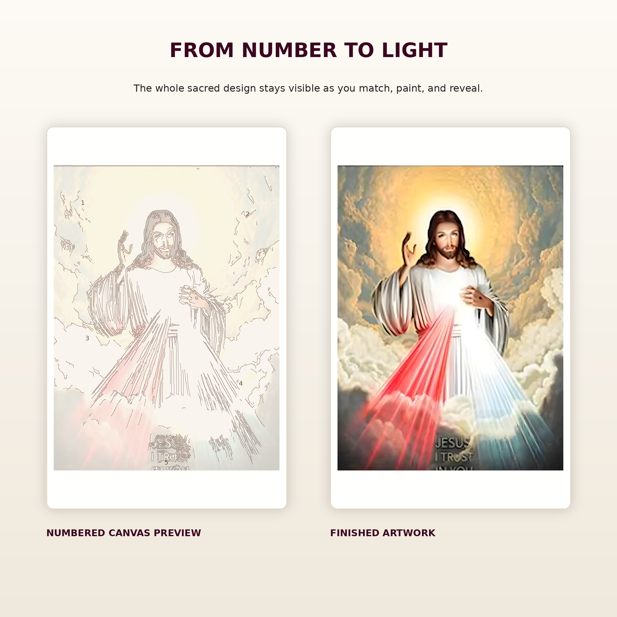 SimpleArt Divine Mercy Jesus — gallery role 3: 03-numbered-to-finished