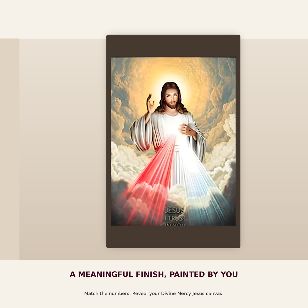 SimpleArt Divine Mercy Jesus — gallery role 6: 06-next-masterpiece