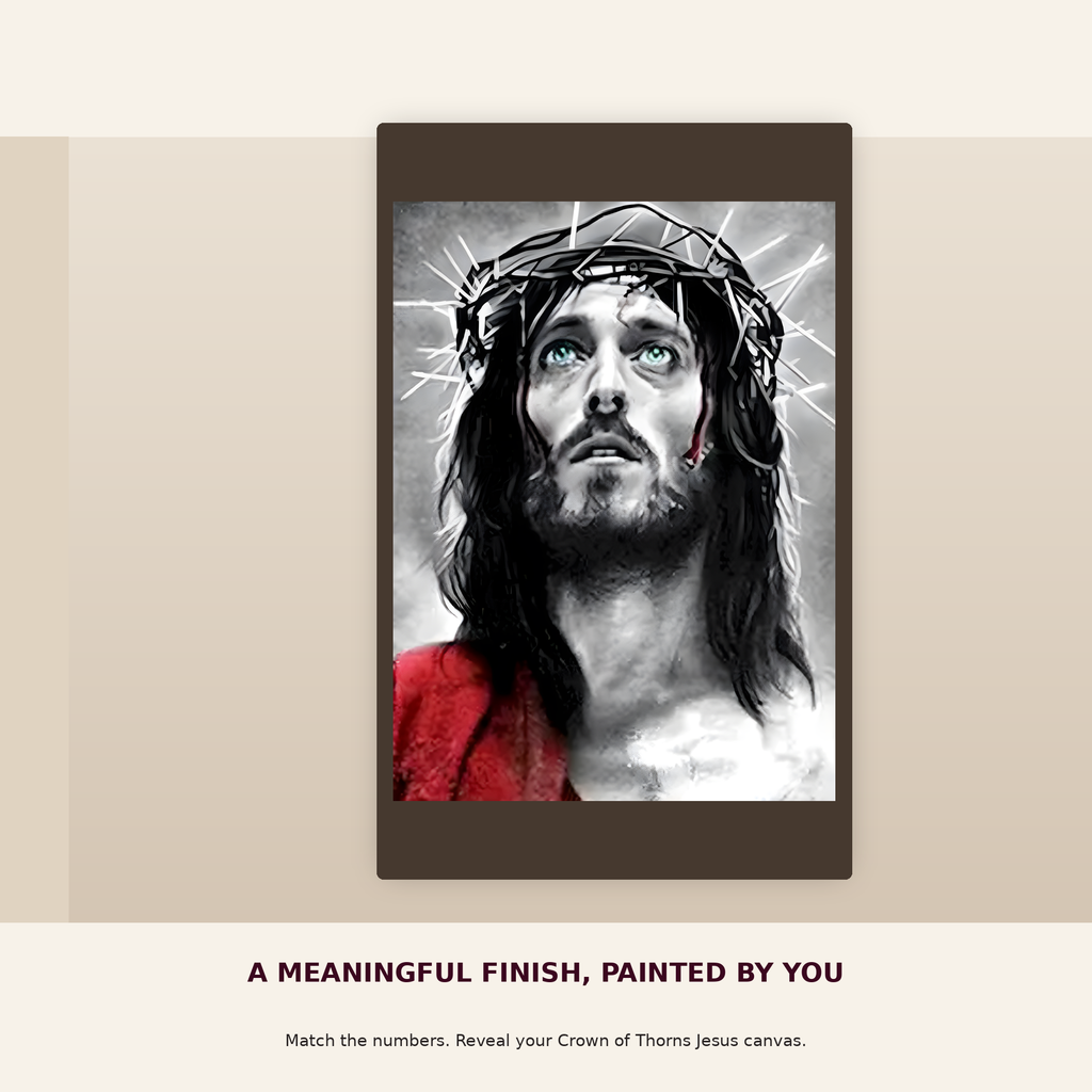 SimpleArt Crown of Thorns Jesus — gallery role 6: 06-next-masterpiece