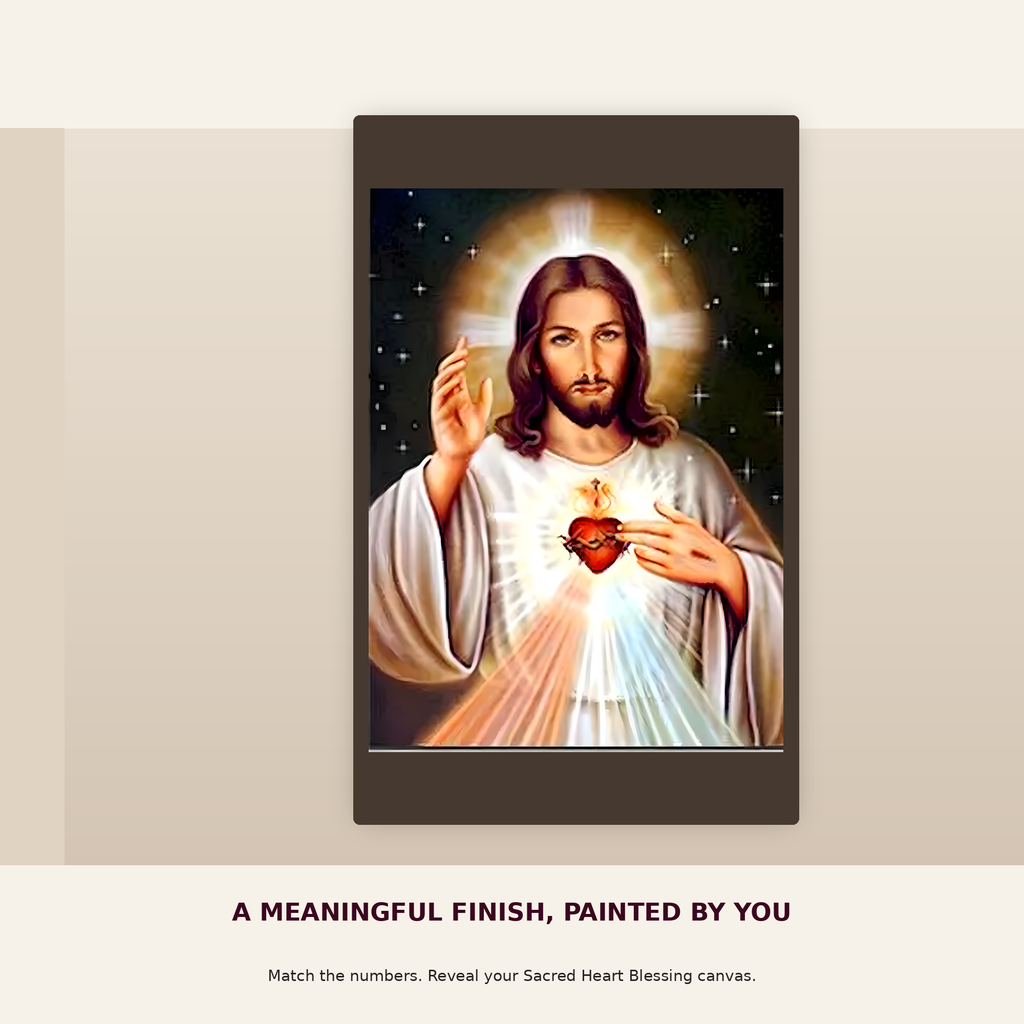 SimpleArt Sacred Heart Blessing — gallery role 6: 06-next-masterpiece