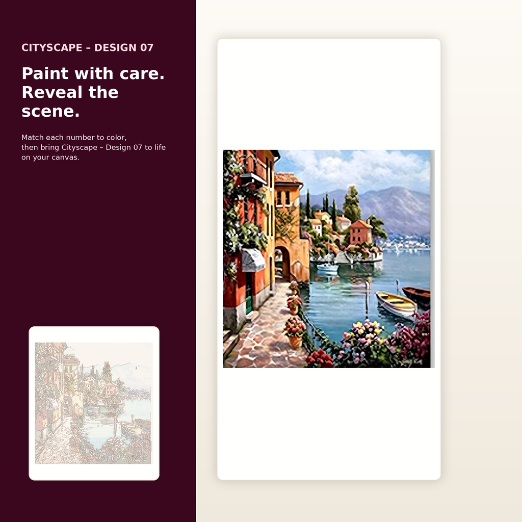SimpleArt Cityscape – Design 07 — gallery role 2: 02-ready-to-paint-hero