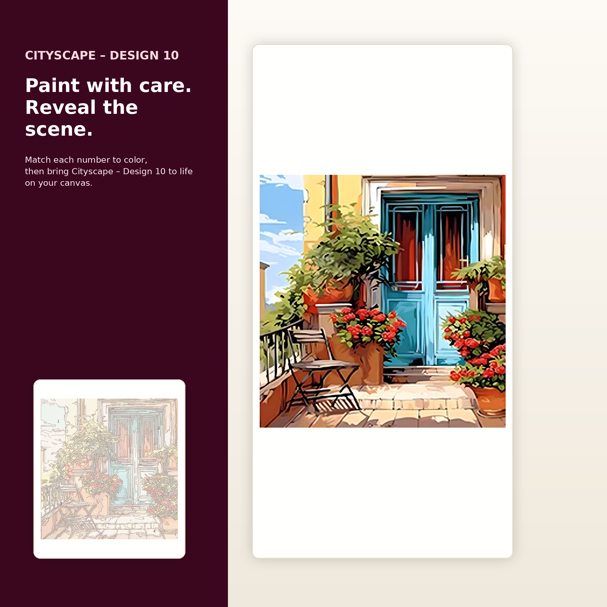 SimpleArt Cityscape – Design 10 — gallery role 2: 02-ready-to-paint-hero