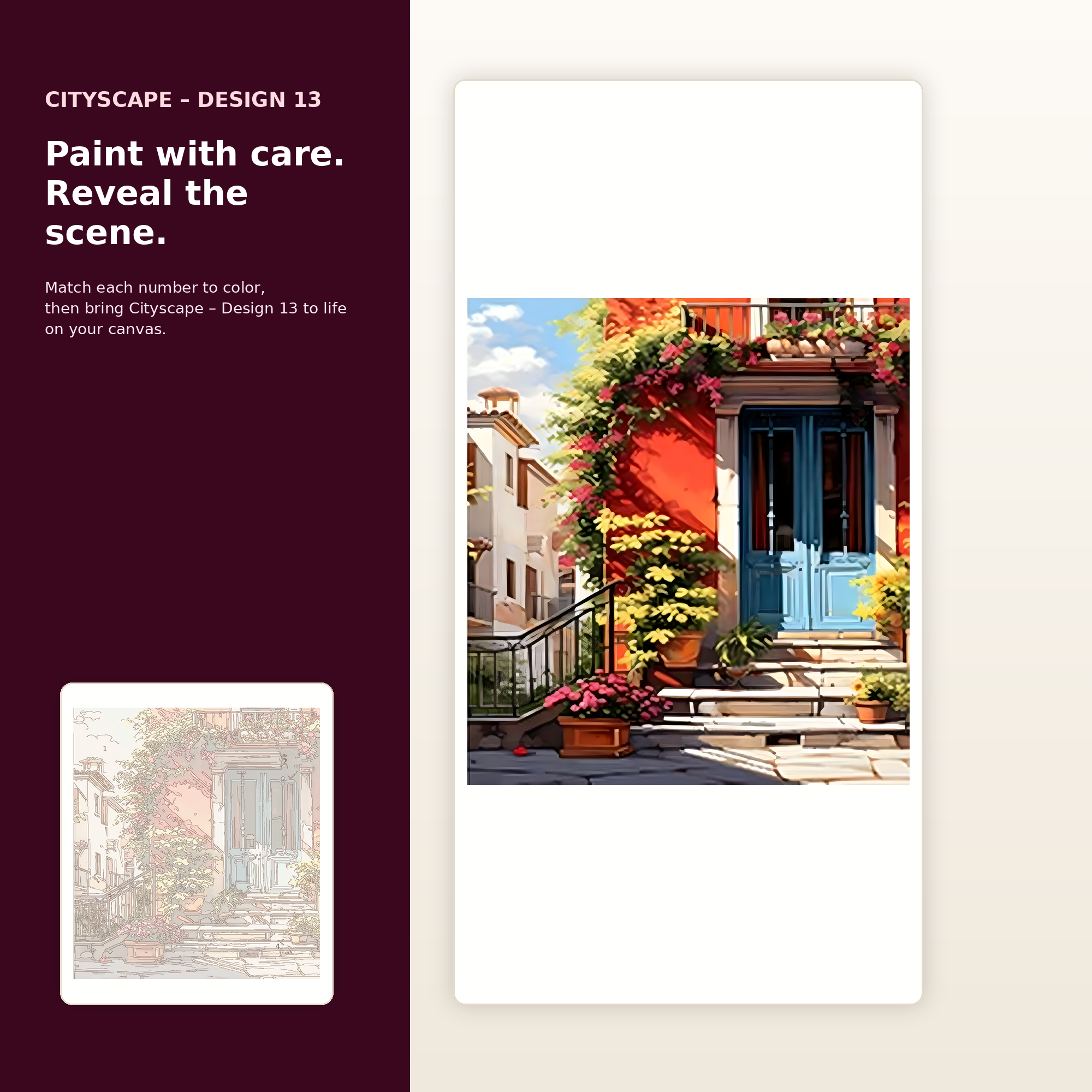 SimpleArt Cityscape – Design 13 — gallery role 2: 02-ready-to-paint-hero